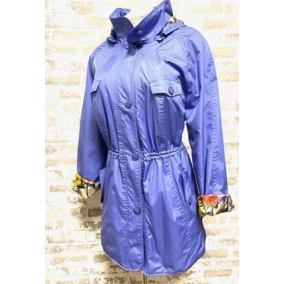 Dennis By Dennis Basso Jacket With Floral Lining Sz 1x - Picture 1 of 7